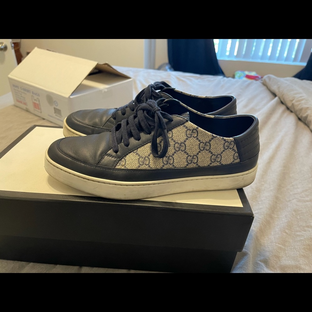 Gucci Ace Supreme Sneakers (Blue)